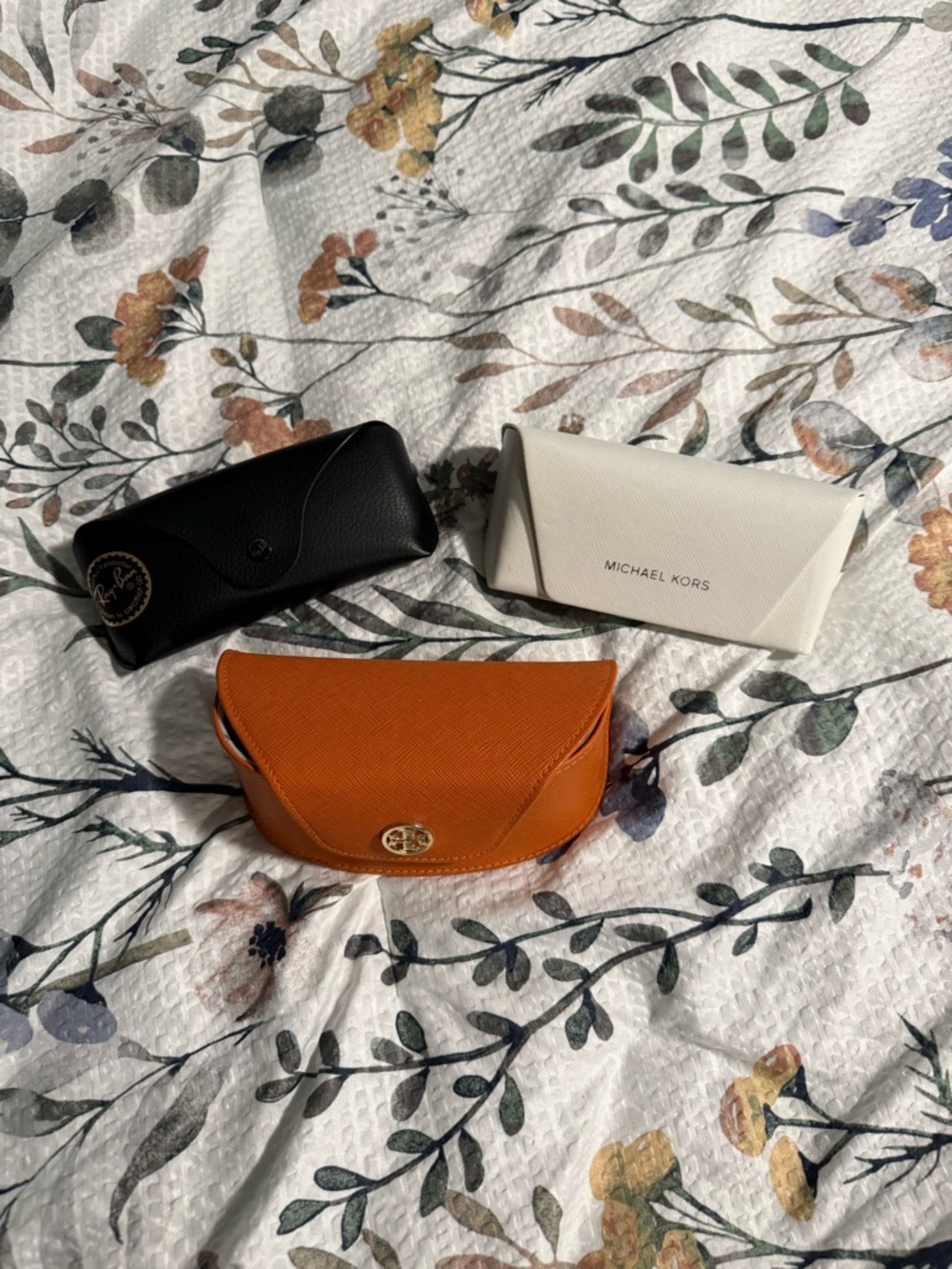 Tory Burch, Michael Kors, and Ray Ban Sunglasses Cases